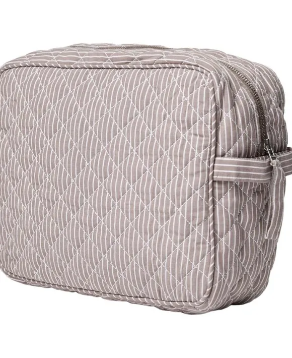 Moira 2 toilettaske Fossil Stripe Large