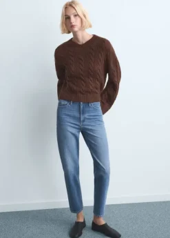 Mom2000 high-rise cotton jeans