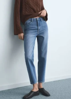Mom2000 high-rise cotton jeans
