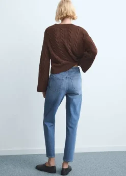Mom2000 high-rise cotton jeans