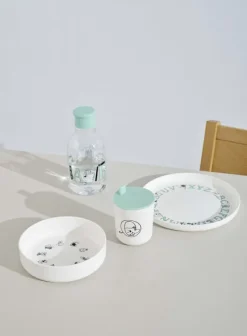 Moomin ABC dricklock till mugg Moomin turqouise