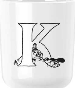 Moomin ABC mugg - K 0.2 l. Moomin white