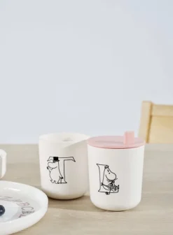 Moomin ABC tallrik Ø 20 cm Moomin salmon