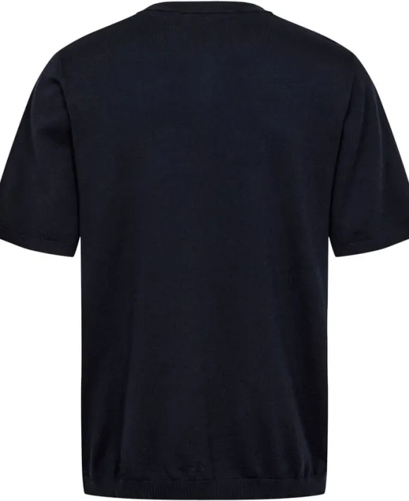 Morgan 5 Loose fit strikket t-shirt - 100% merinould RWS