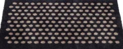Måtte 40x60 cm, dot sort/sand