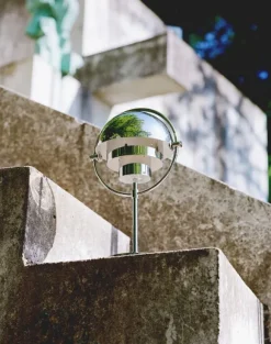 Multi-Lite Portable Lamp, EU (Base: Chrome, Shade: Chrome)