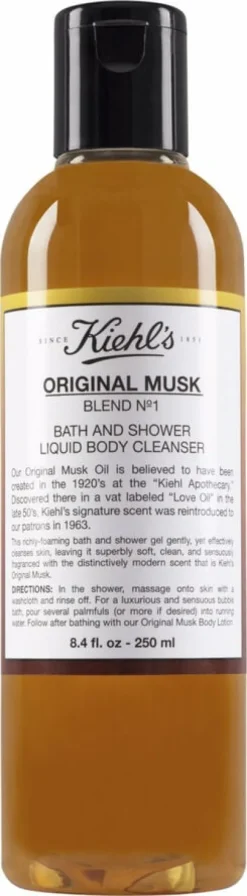 Musk Bath and Shower Liquid Body Cleanser 250 ml.