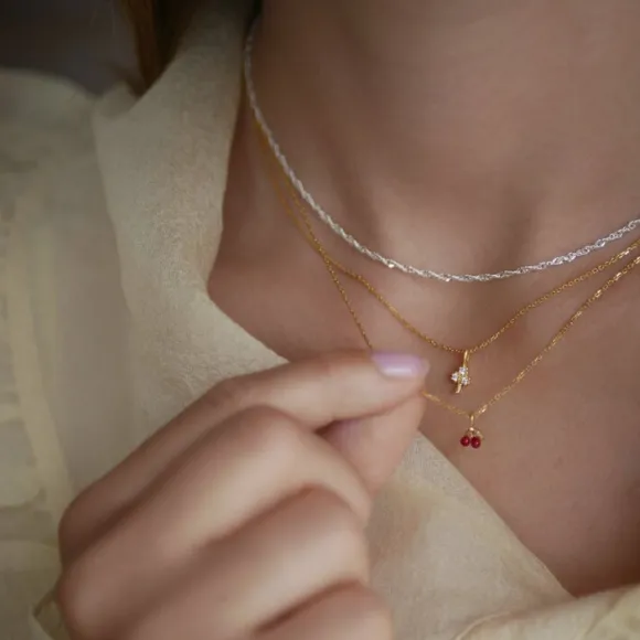 Necklace, Cherry