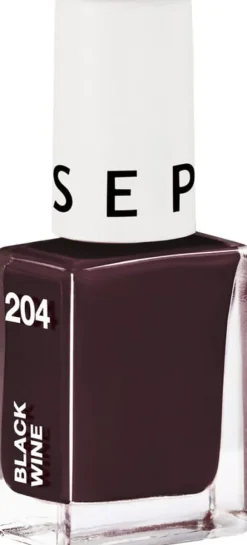 NEW NAIL POLISH-24 204 BLACK WINE