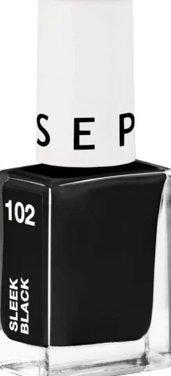 NEW NAIL POLISH-24 102 SLEEK BLACK