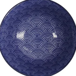 Nippon Blå tayo skål 15,2x6,7cm 500ml Prikker