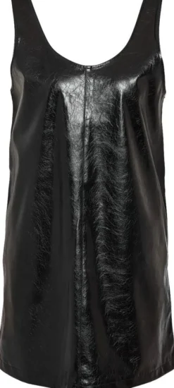 NMKANE PINAFORE VINYL DRESS