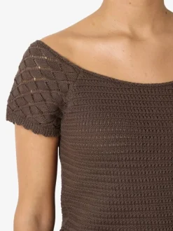 NMQUINN S/S KNIT TOP FWD