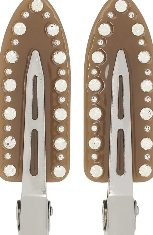 No Crease Crystal Clips // 2 pcs
