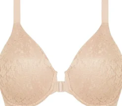 Norah Covering molded front closure bra
