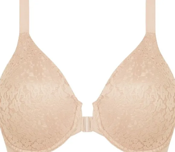 Norah Covering molded front closure bra