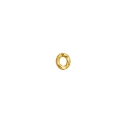 O Alphabet Single Earring
