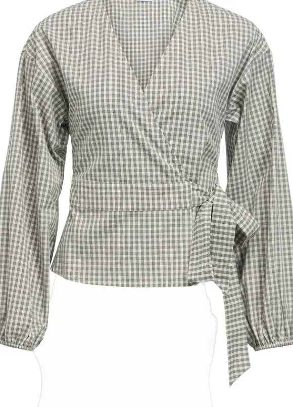 OBJANNA LS WRAP TOP E TNE 26
