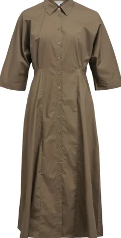 OBJELLY HOPE 3/4 RE MIDI DRESS 144