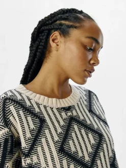 OBJFERKA RE L/S KNIT PULLOVER 137
