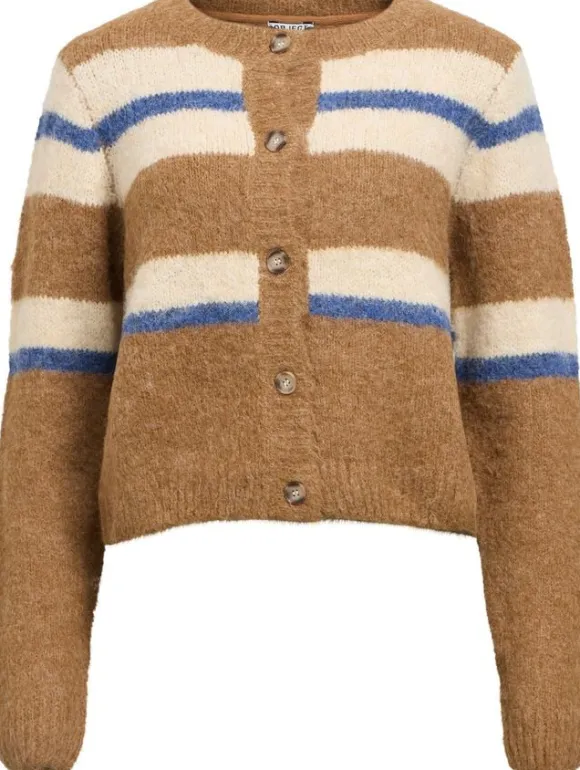 OBJGALIA L/S RE KNIT CARDIGAN NOOS