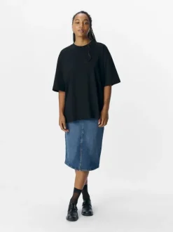 OBJGIMA 2/4 OVERSIZE T-SHIRT NOOS