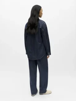 OBJGINA L/S LO DENIM SHIRT NOOS