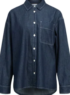 OBJGINA L/S LO DENIM SHIRT NOOS