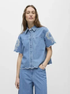 OBJIDDA DENIM SHIRT 144