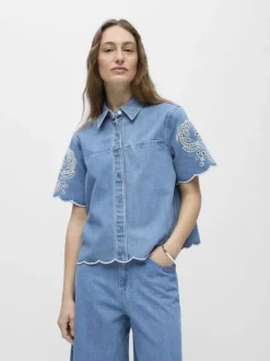 OBJIDDA DENIM SHIRT 144