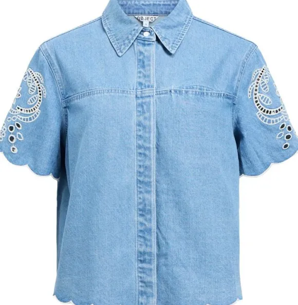 OBJIDDA DENIM SHIRT 144