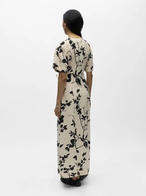 OBJJACIRA S/S RE LONG WRAP DRESS NO