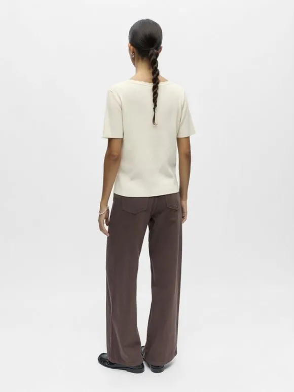 OBJKELLY S/S RE V-NECK CARDIGAN NOO