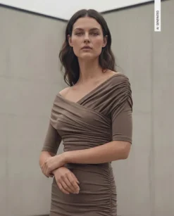 OBJLEVIH 2/4 CROSS OVER DRESS E TNE