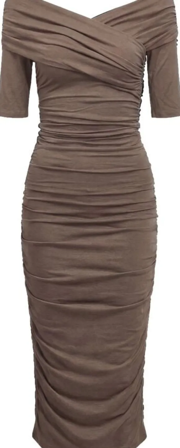 OBJLEVIH 2/4 CROSS OVER DRESS E TNE