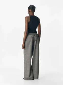 OBJLISA WIDE PANT AOP NOOS