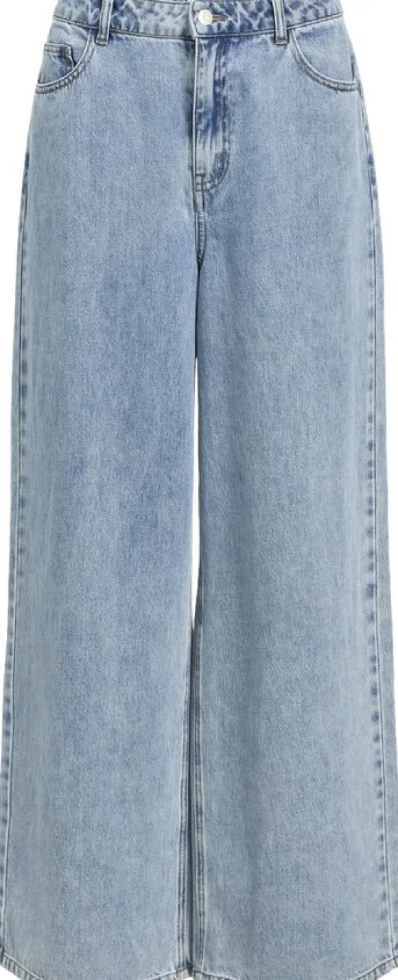 OBJLUCA TRI MW WIDE LOOSE JEANS NOO