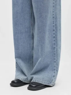 OBJLUCA TRI MW WIDE LOOSE JEANS NOO
