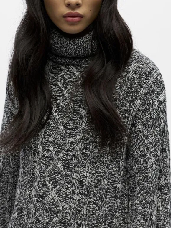 OBJSIMIK KNIT L/S OZ PULLOVER 142