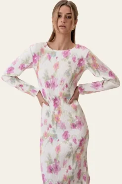 OdaIC Dress - Pink Flower Blush Pri