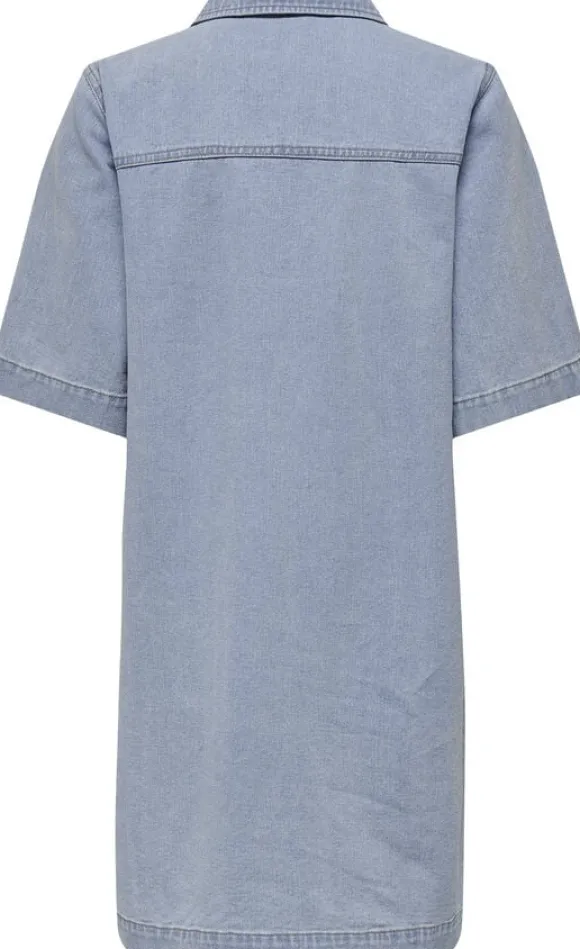 ONLBELLE S/S BUTTON DRESS DNM GUA