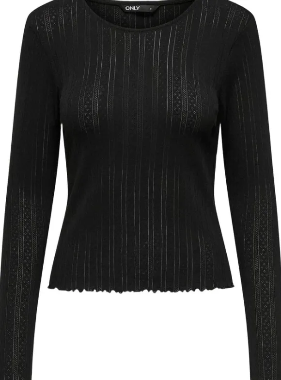 ONLCARLOTTA L/S TOP NOOS JRS