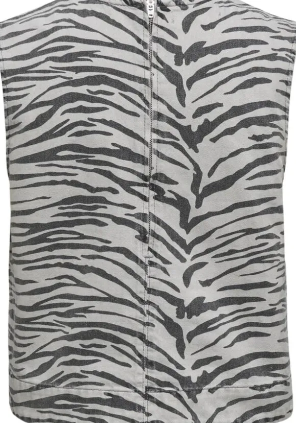 ONLDORSI SL ZEBRA TOP DNM SIK