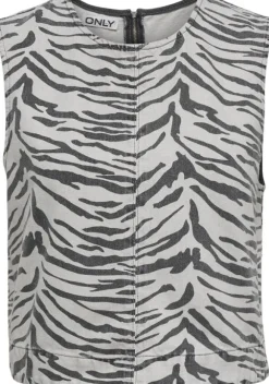 ONLDORSI SL ZEBRA TOP DNM SIK