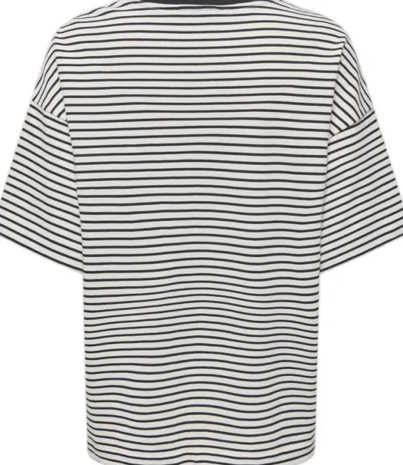 ONLLISA STRIPE S/S TOP JRS