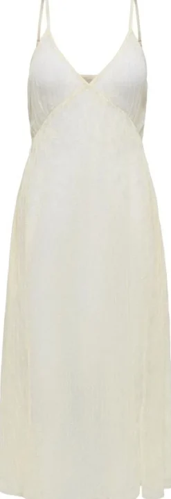 ONLMELLI PLISSE LACE STRAP DRESS WV