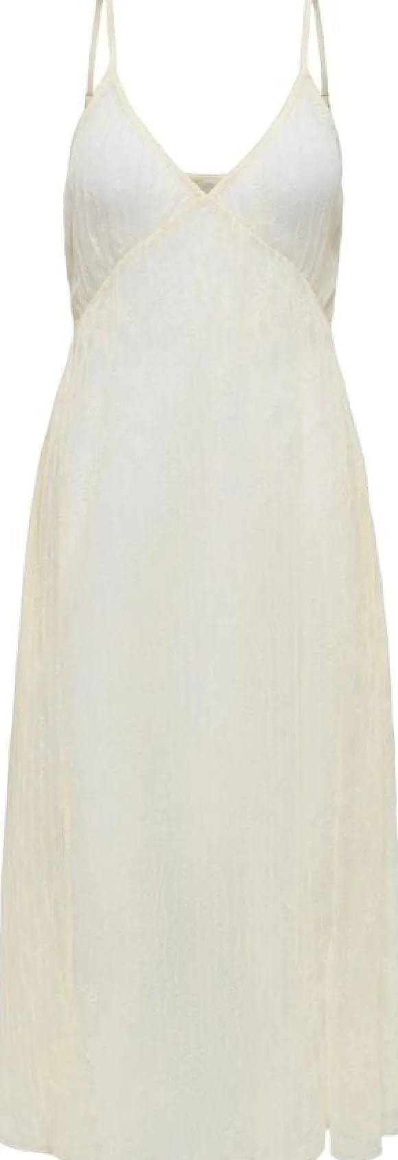 ONLMELLI PLISSE LACE STRAP DRESS WV
