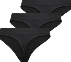 ONLVICKY RIB S-LES THONG 3-PACK NOO