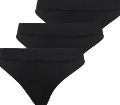 ONLVICKY RIB S-LES THONG 3-PACK NOO