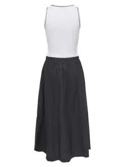 ONLZAYA S/L LONG DRESS WVN EX